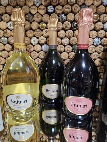 Tris ruinart brut blanc - brut,blanc, de