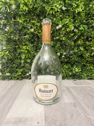 Bottiglia vuota ruinart - bottiglia,