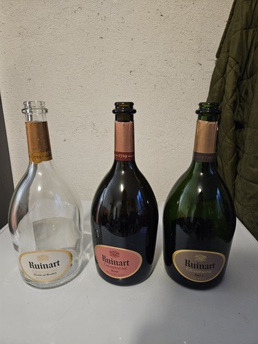 Bottiglie vuote ruinart - bottiglie, 3